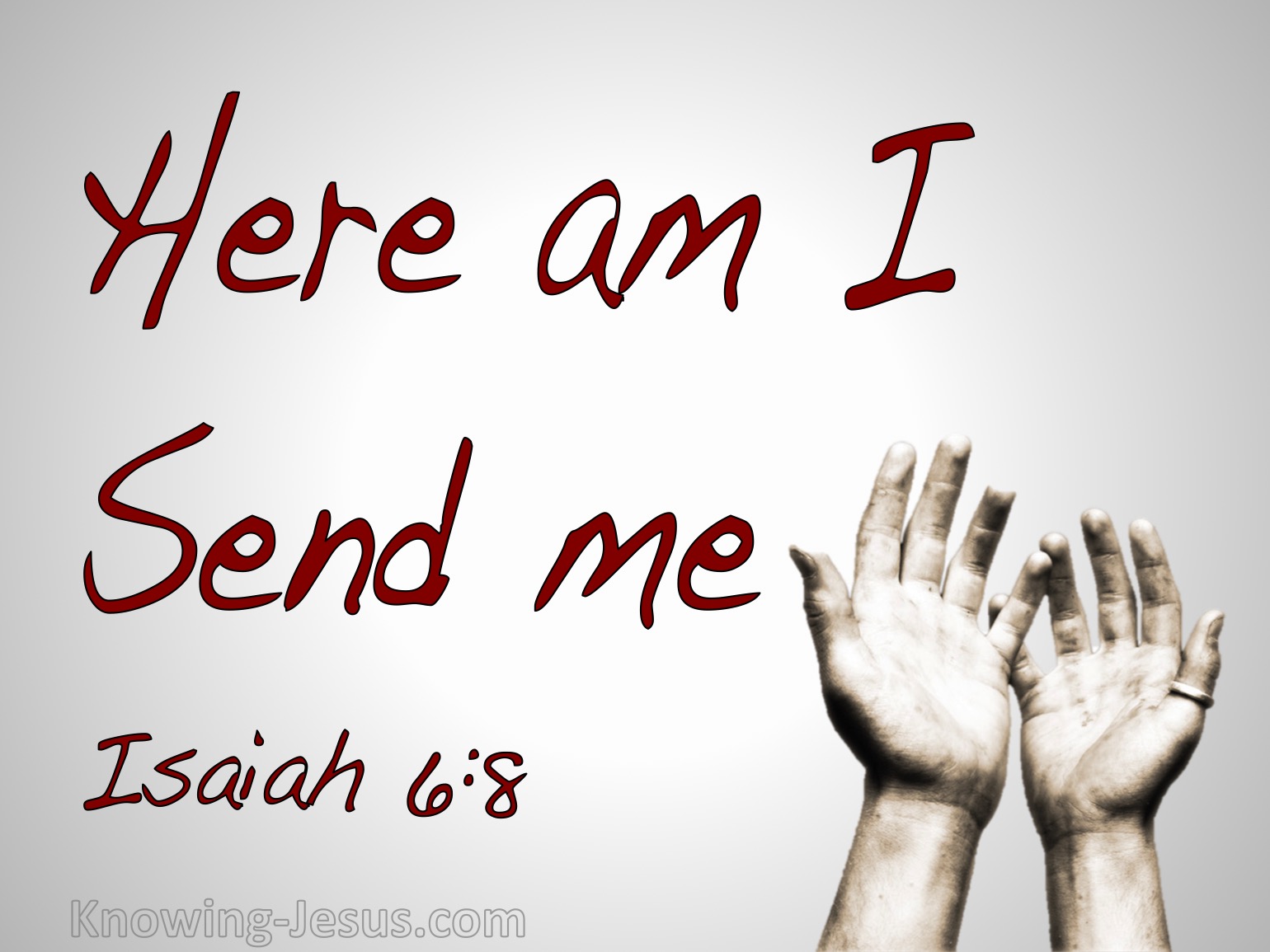 What Does Isaiah 6 8 Mean 